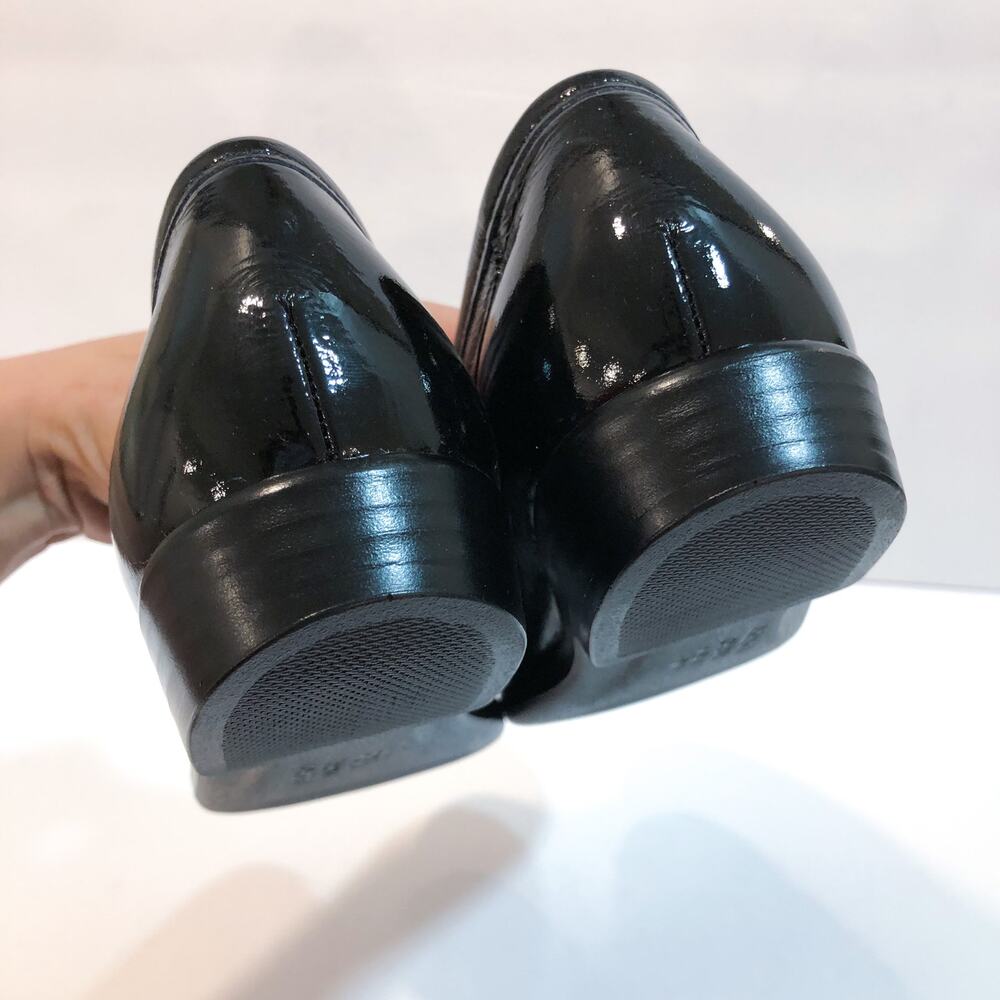 SAS Metro Black Patent Leather Loafers Flats - Picture 7 of 11